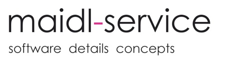 Logo maidl service gro